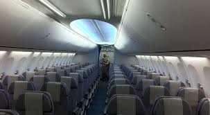737 with boeing sky interior