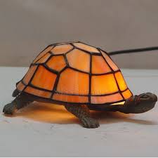 Turtle Stained Glass Lamp Glass
