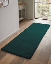dunnes s green premium plush rug