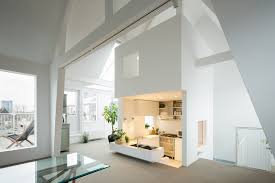 Unique Modern Attic Duplex Apartment In Amsterdam With Clean