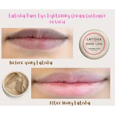 latisha pink lips lighten lip cream