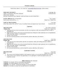 harvard resume template word doc