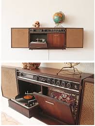 Vintage Stereo Cabinet Hifi Furniture
