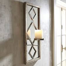 Mirror Candle Wall Sconce