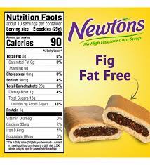 newtons fat free soft fruit chewy fig