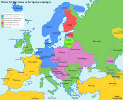 Sichtungen von streetview autos in deutschland. What Germany Is Called In Different European Languages 1253x1024 European Languages Germany Historical Maps