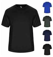 Details About Badger Sports Mens Vent Back Tee Athletic Short Sleeve Moisture Wicking Shirt