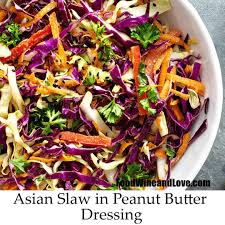 asian coleslaw with peanut er