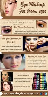 eye makeup for brown eyes visual ly