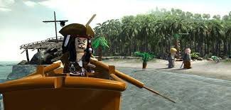 lego pirates of the caribbean ship in a