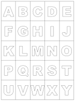Buchstabenrätsel mit lösung zum ausdrucken. Abc Karten Zum Ausdrucken Und Ausschneiden Alphabet Lernen