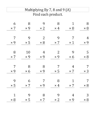 3rd grade multiplication worksheets