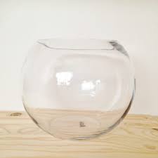 Glass Fish Bowl Large Desire2hire