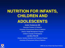 ppt nutrition for infants children