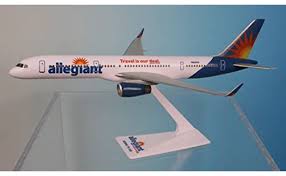 Maybe you would like to learn more about one of these? Amazon Com Flight Miniatures Allegiant Air Boeing 757 200w 1 200 Scale Disply Model Toys Games