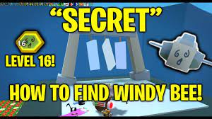 SECRET! HOW TO FIND WINDY BEE EASY! - Bee Swarm Simulator - YouTube