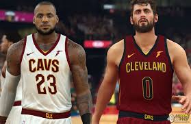 Well bron left the jersey on before he got to the locker room. Cleveland Cavaliers 2017 18 Jersey Nba 2k17 At Moddingway