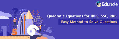 how to solve quadratic equation