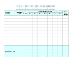 Excel Employee Timesheet Excel Timesheet Template Semi Monthly