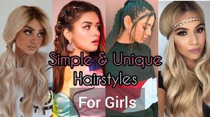These editorials are highly coveted as. Simple Unique Hair Styles For Girls Youtube