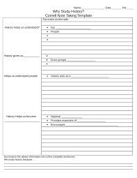 2019 Cornell Notes Template Fillable Printable Pdf