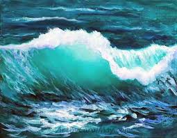 How To Paint A Wave