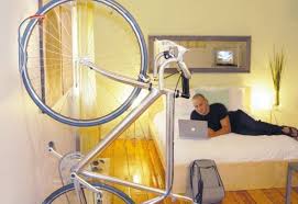 Rubber Side Down Bicycle Storage