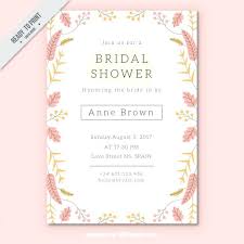 Bridal Shower Invite Template Packed With Pretty Bridal Shower