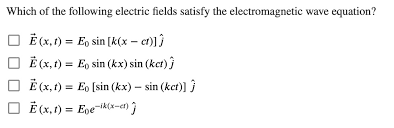 The Electromagnetic Wave Equation