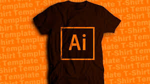 design a t shirt template in adobe