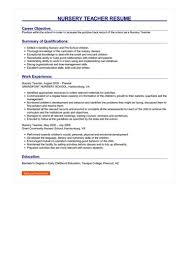 We did not find results for: Nursery Teacher Resume Great Sample Resume