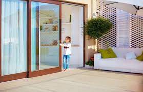 Space With Modern Sliding Glass Doors