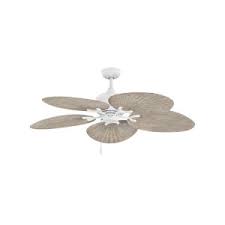 The traditional ceiling fan comes with snow white blades that will keep home interior inspired; Ceiling Fans For Indoors Outdoors
