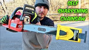 Self Sharpening Chainsaw - YouTube