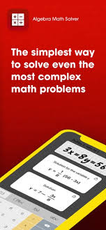 Algebra Math Solver On The App