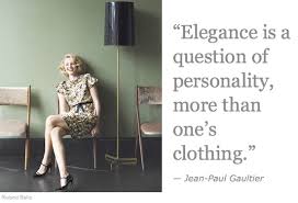 Hand picked ten noble quotes by jean paul gaultier image German via Relatably.com