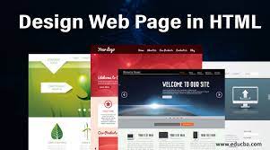 design web page in html step by step