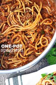 best one pot spaghetti quick easy