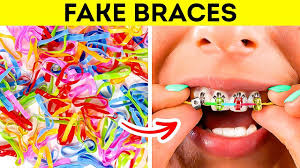 Yes, making fake braces at home is very simple and does not require much time either. Diy Fake Braces Craziest Girly Hacks Ever By 5 Minute Crafts Like Youtube