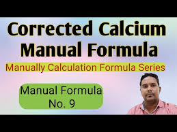 Corrected Calcium Formula Corrected