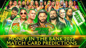 WWE Money in the Bank 2022 - Match Card ...