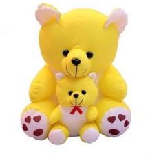 fluffies yellow nylex teddy bear