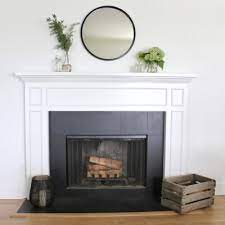 How To Paint Fireplace Tile Easy Home