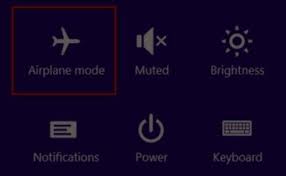 disable airplane mode in dell laptop
