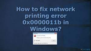 Comment corriger l'erreur d'impression réseau 0x0000011b sur Windows ?