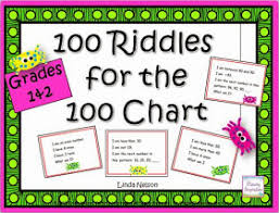 Primary Inspiration Using Hundred Chart Riddles In Your