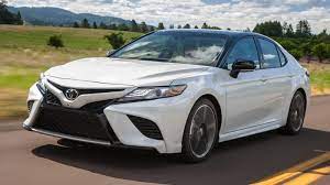 2018 toyota camry xse x6 drivers notes