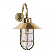 indoor porch light in gold polished brass