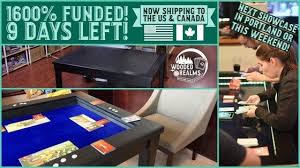 The infinity game table is live now on kickstarter and has added a detailed list of launch games, including hasbro games like monopoly, scrabble, trivial pursuit, candy. Rundown On The Three Game Tables On Kickstarter Boardgames