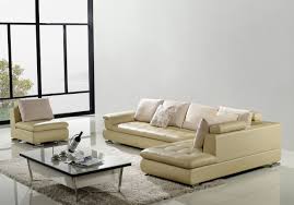 5 seater living room leather sofa set